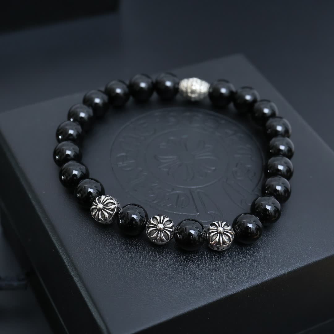 Chrome Hearts Beaded Bracelet Set